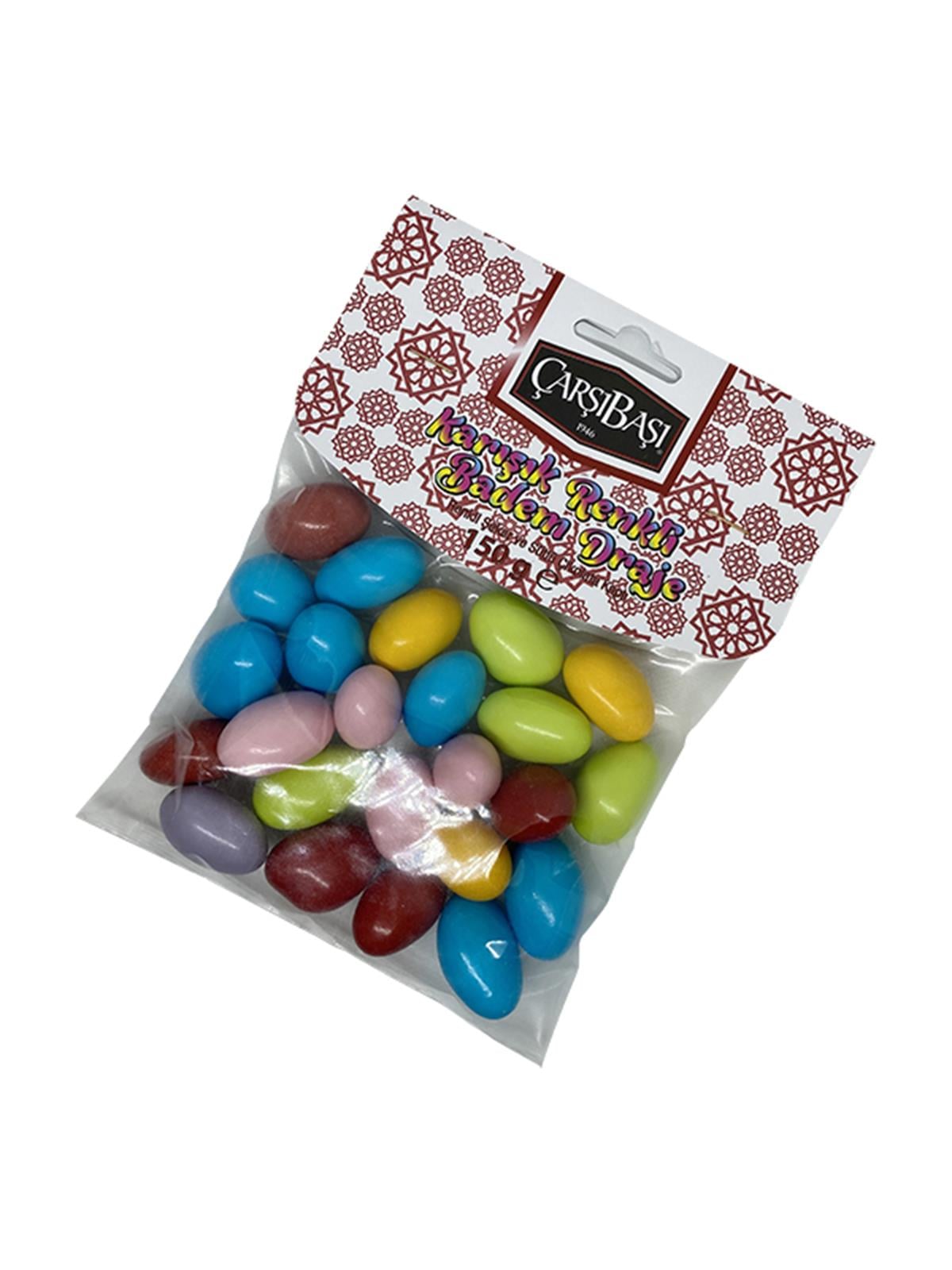 ÇARŞIBAŞI DRAJE 150GR RENKLİ BADEM 