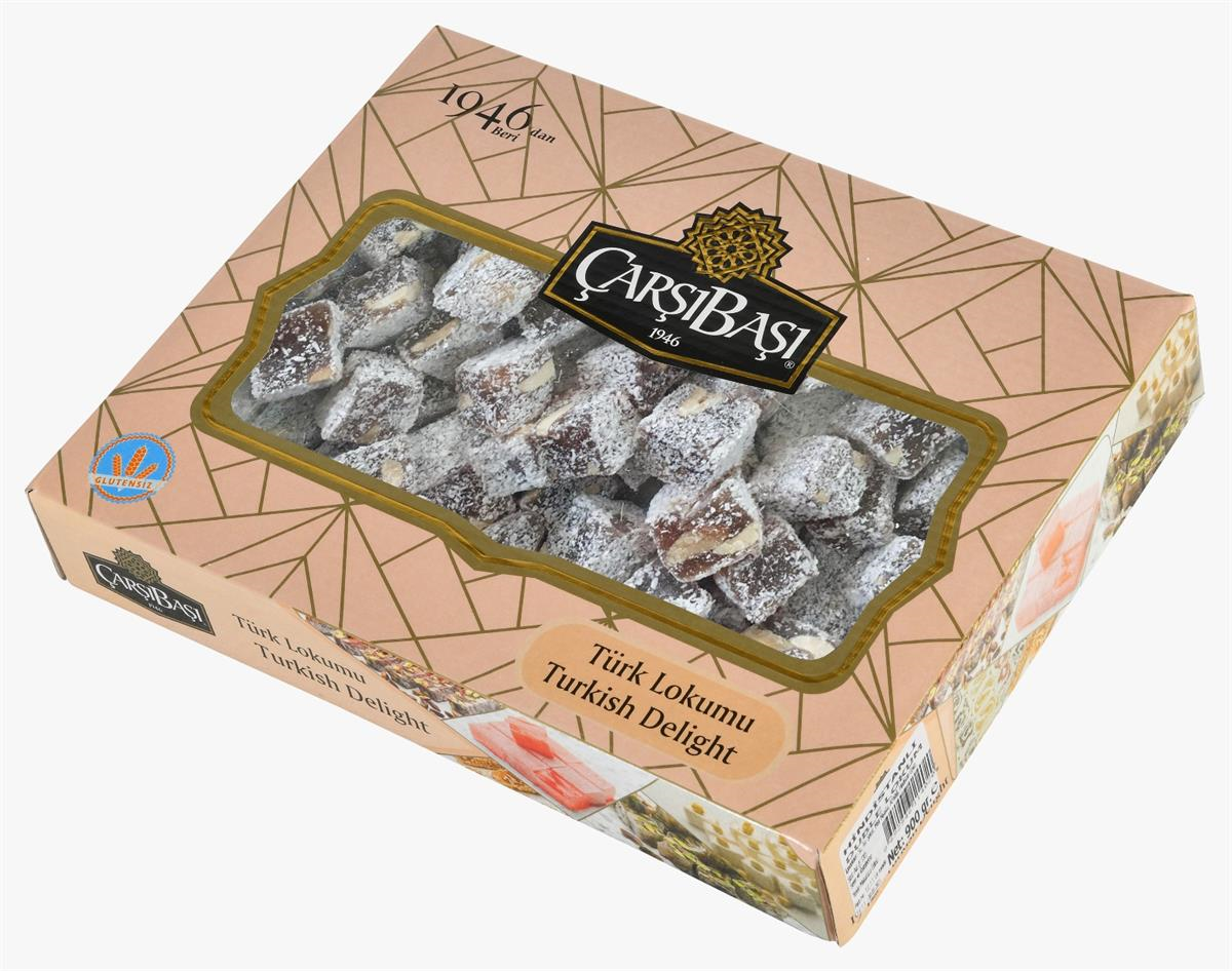 ÇARŞIBAŞI LOKUM YER FISTIKLI DUBLE 900 GR
