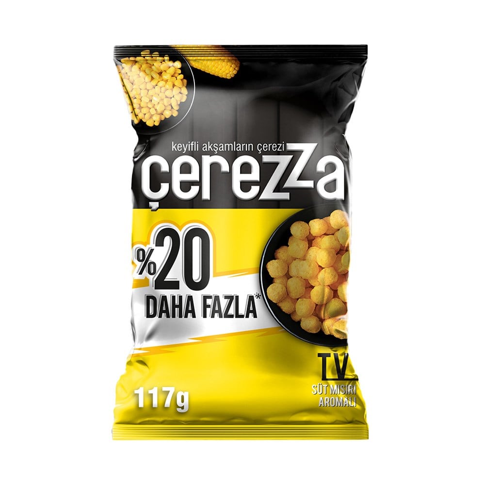 ÇEREZZA TV SÜT MISIR SÜPER 117 GR