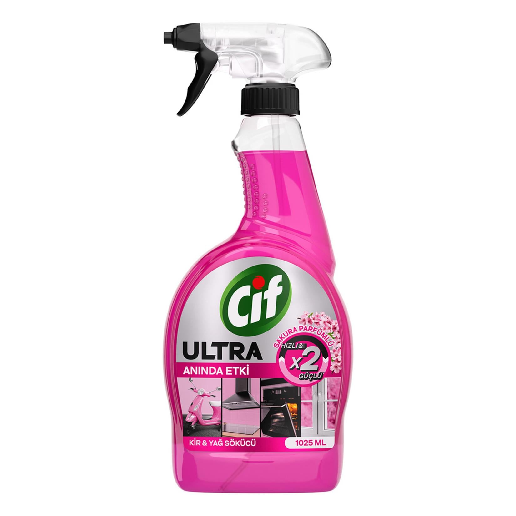 CİF ULTRA ANINDA ETKİ 750 ML SPREY SAKURA