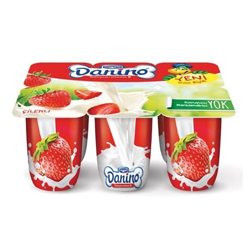 DANİNO 6X33 GR ÇİLEKLİ 