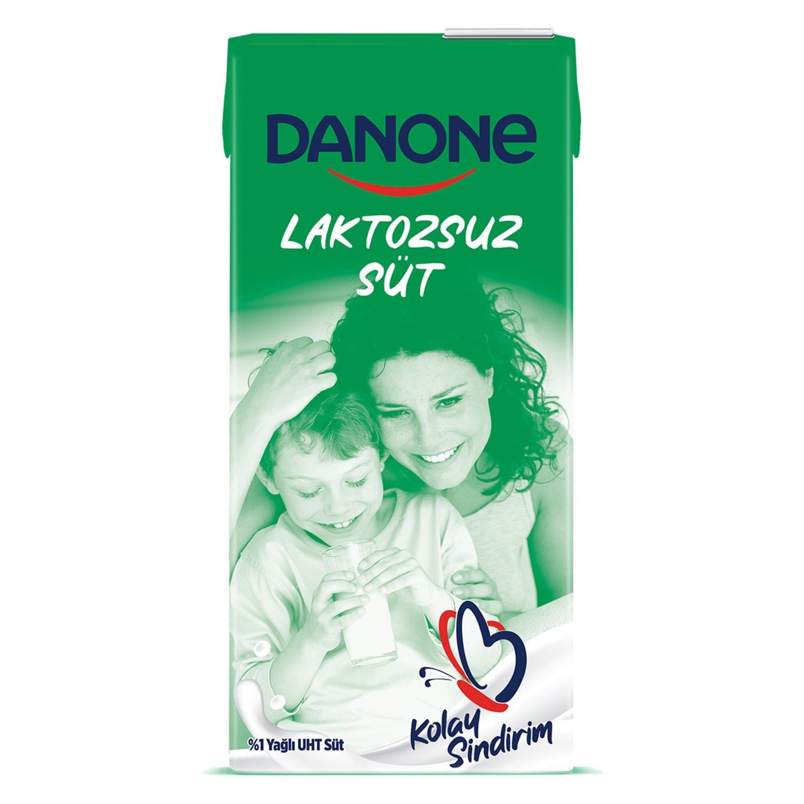 DANONE LAKTOZSUZ SÜT %1 YAĞLI 1LT