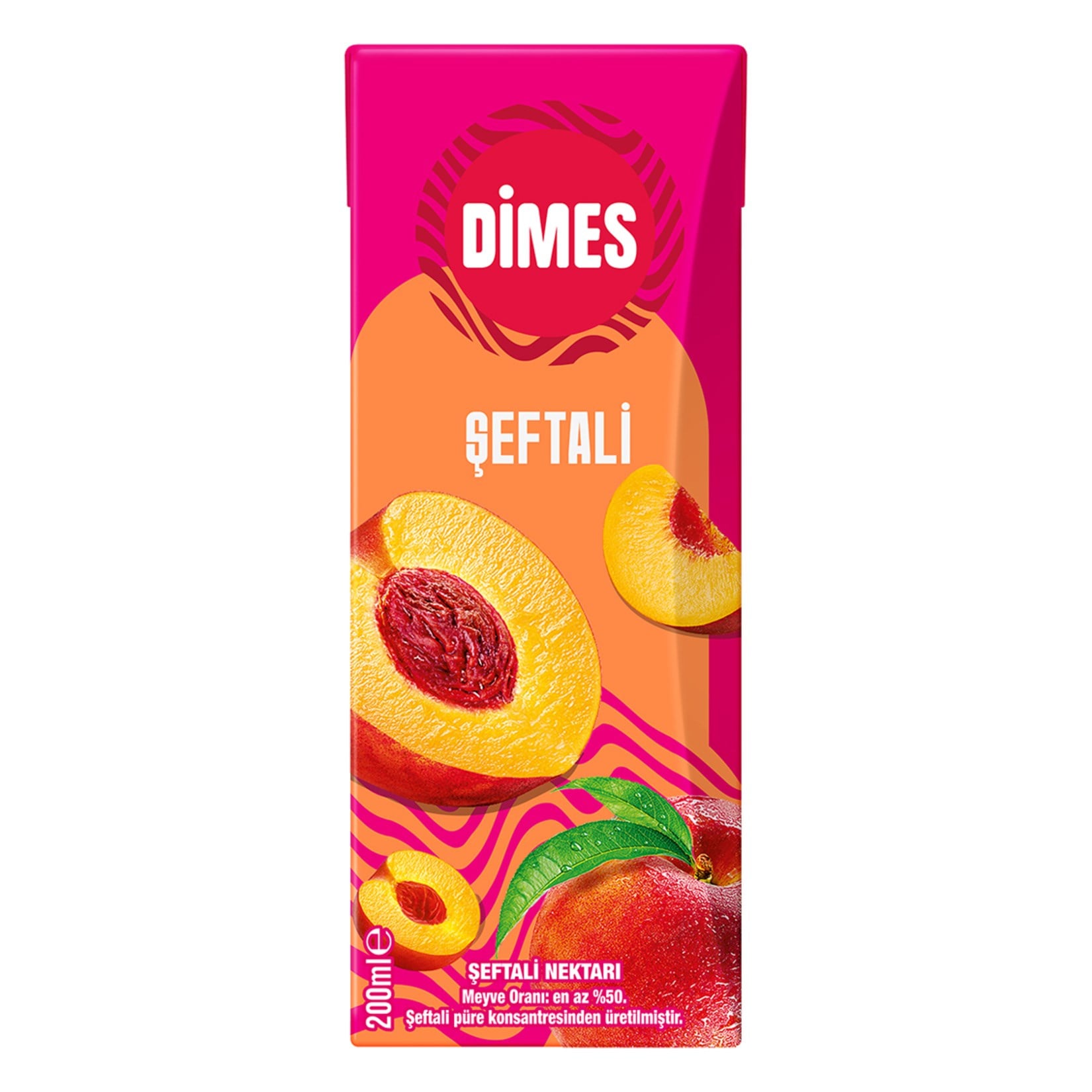DİMES MEYVE SUYU 200 ML ŞEFTALİ 