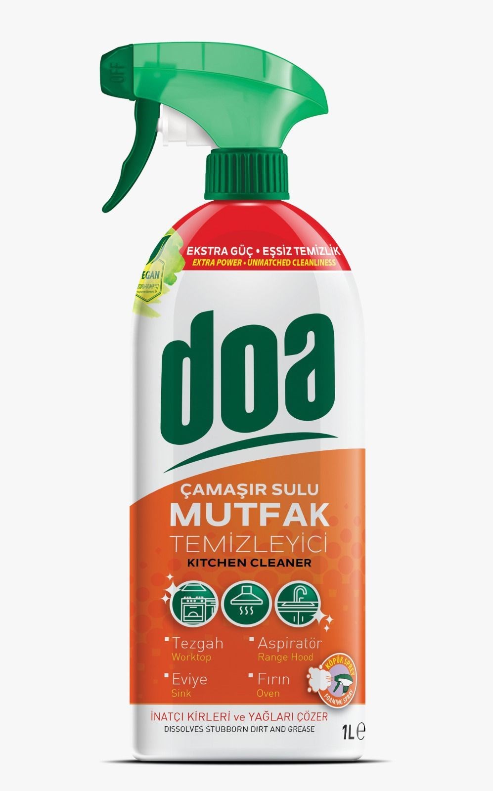 DOA ÇAMAŞIR SULU SPREY MUTFAK 1LT