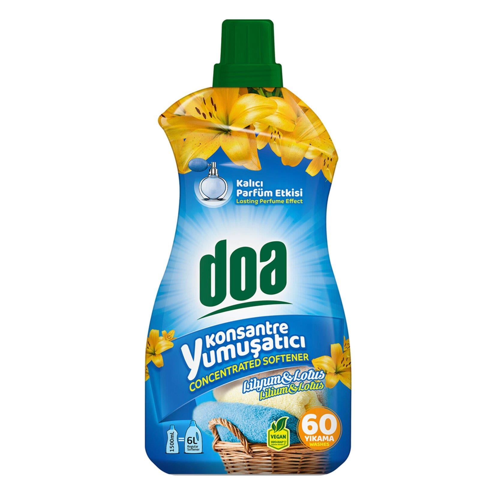 DOA YUMUŞATICI KONS. 1500 ML LİLYUM LOTUS