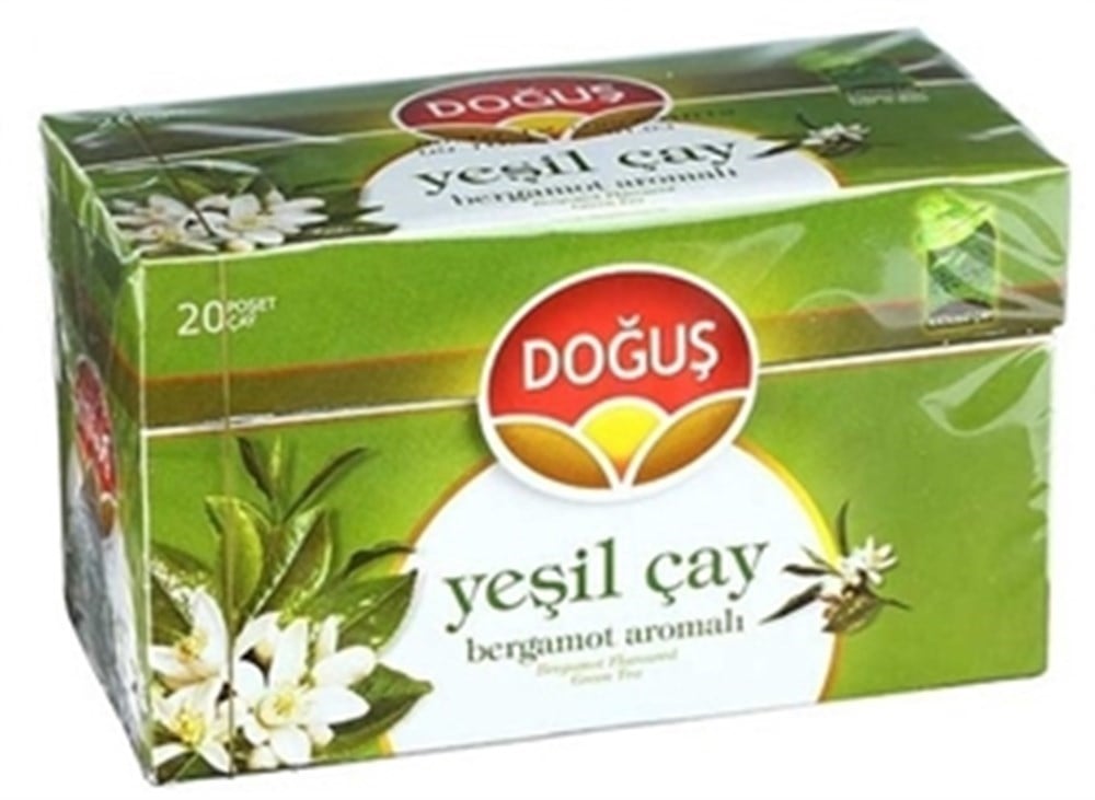 DOĞUŞ YEŞİLÇAY BERGAMOT  20X1,75 GR 