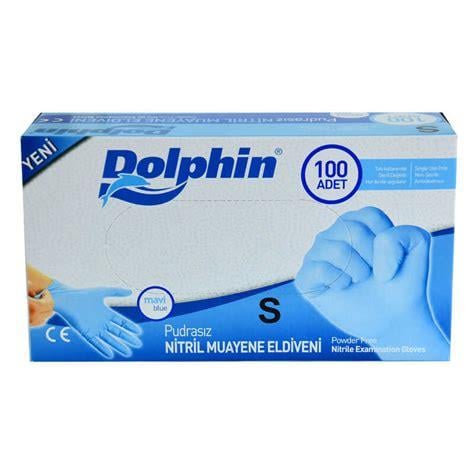 DOLPHİN NİTRİL PUDRASIZ ELDİVEN MAVİ S 100 LÜ 