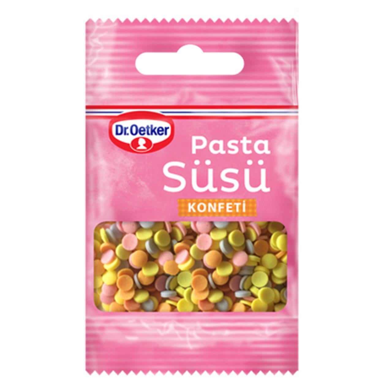 DR OETKER DEKOR PASTA SÜSÜ 10 GR KONFETİ