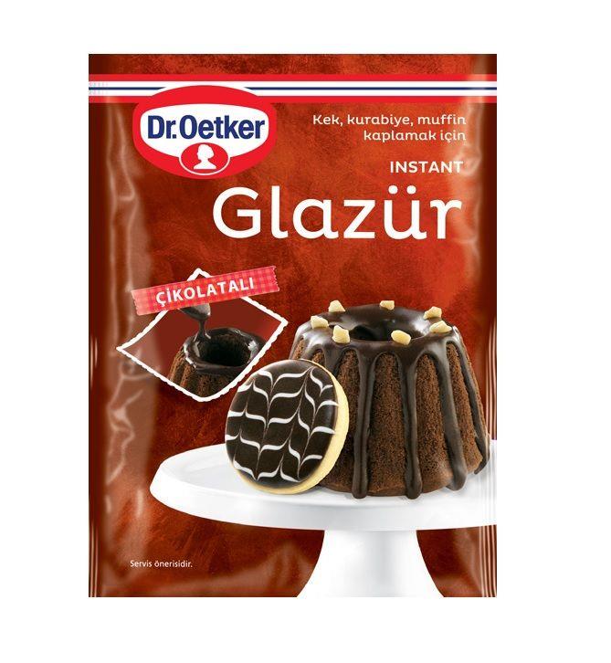 DR OETKER GLAZÜR 85 GR ÇİKOLATALI