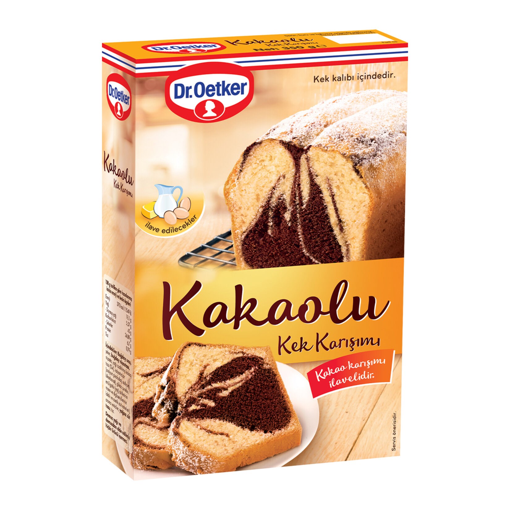 DR OETKER KEK KARIŞIMI KAKAOLU 350 GR