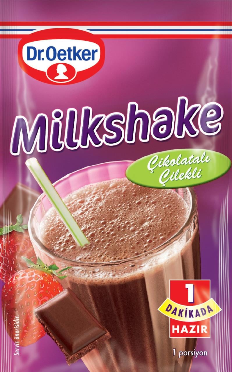 DR OETKER MİLKSHAKE ÇİK-ÇİLEK 24 GR