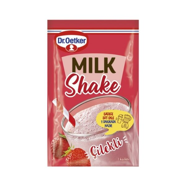 DR OETKER MİLKSHAKE ÇİLEKLİ 22 GR