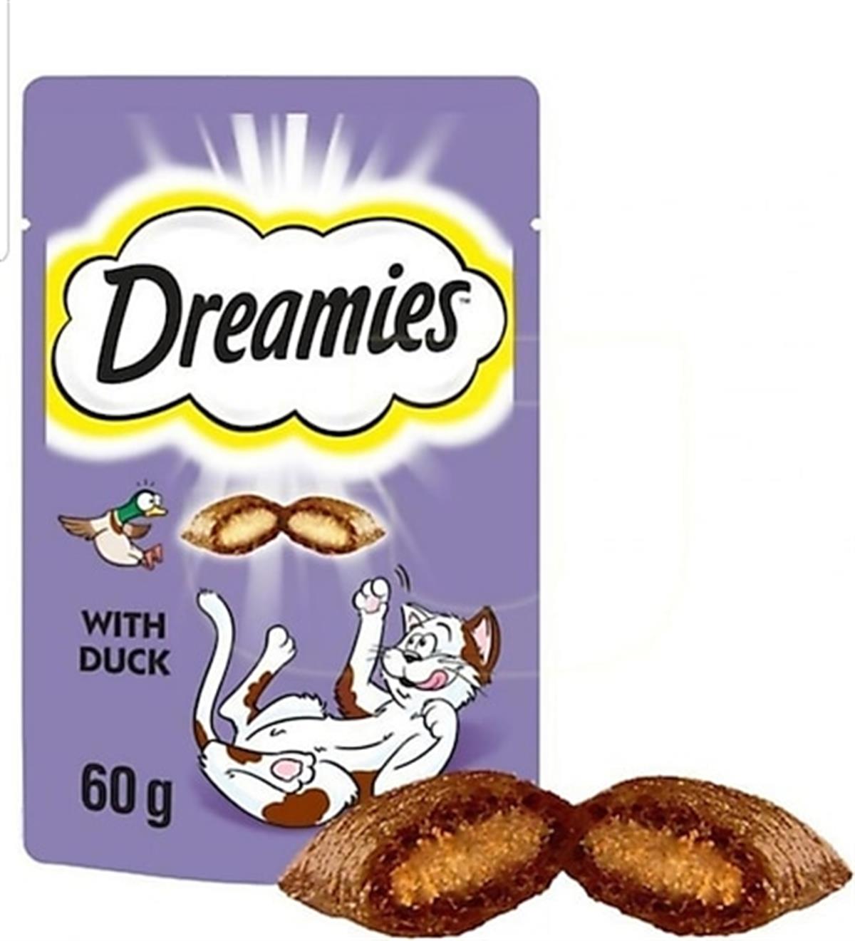 DREAMİES KEDİ ÖDÜL MAMASI 60GR ÖRDEKLİ