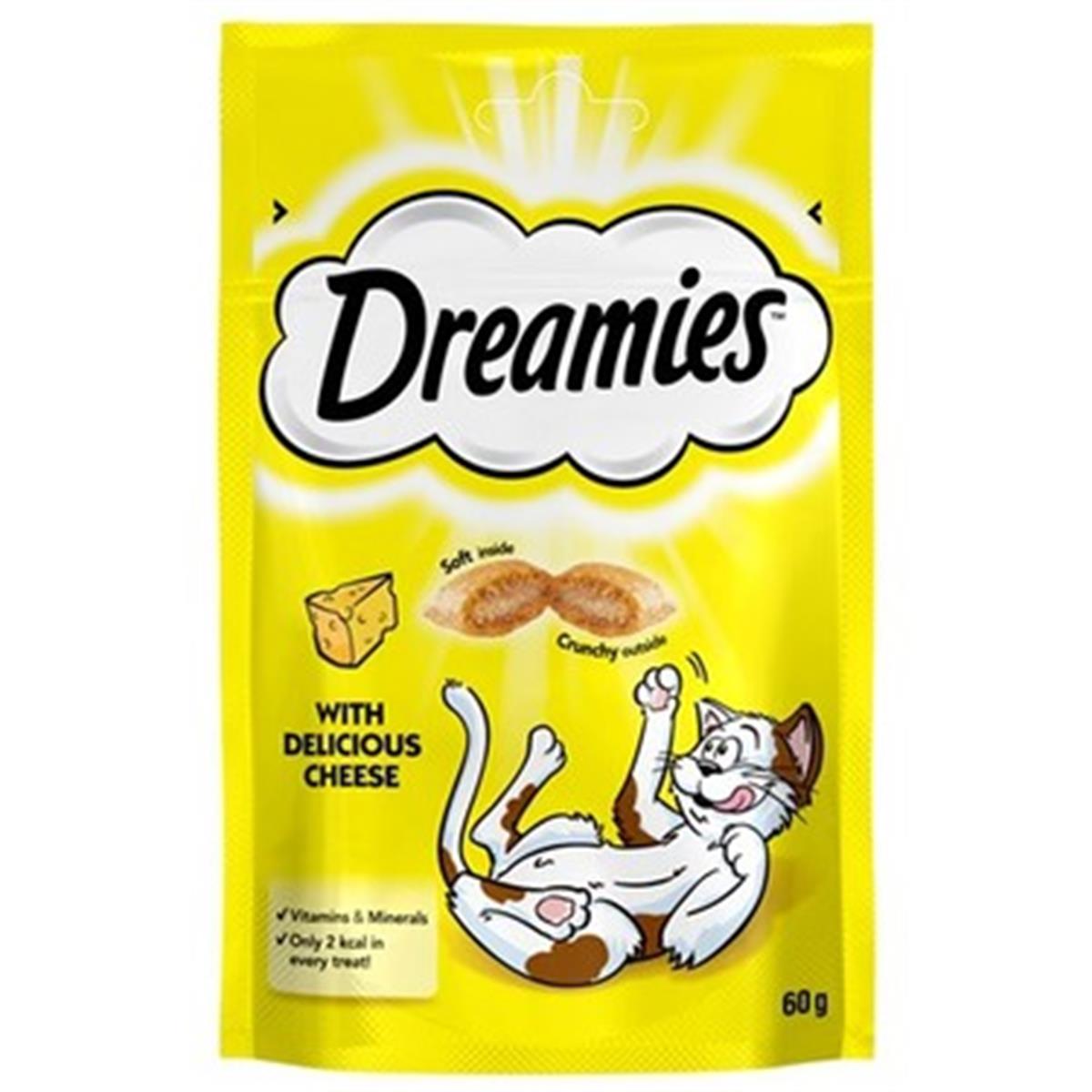 DREAMİES KEDİ ÖDÜL MAMASI 60GR PEYNİRLİ