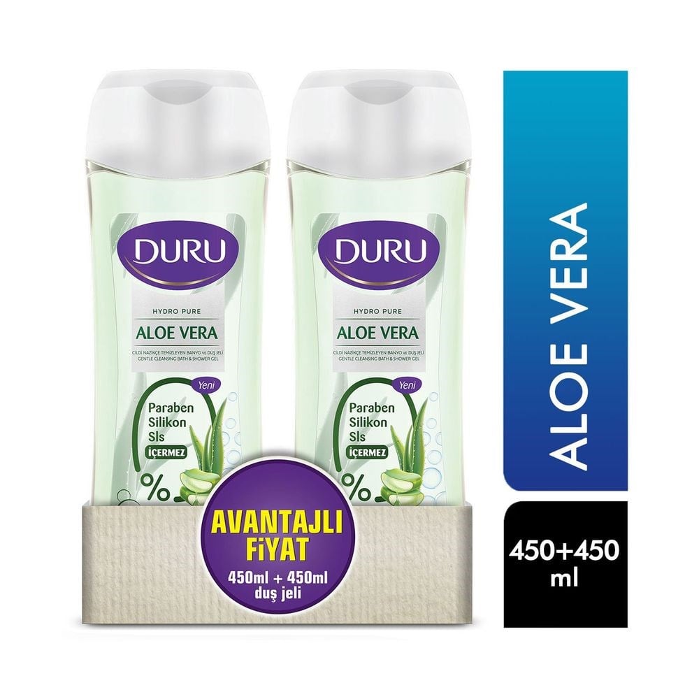 DURU DUŞ JELİ 450+450ML ALOE VERA