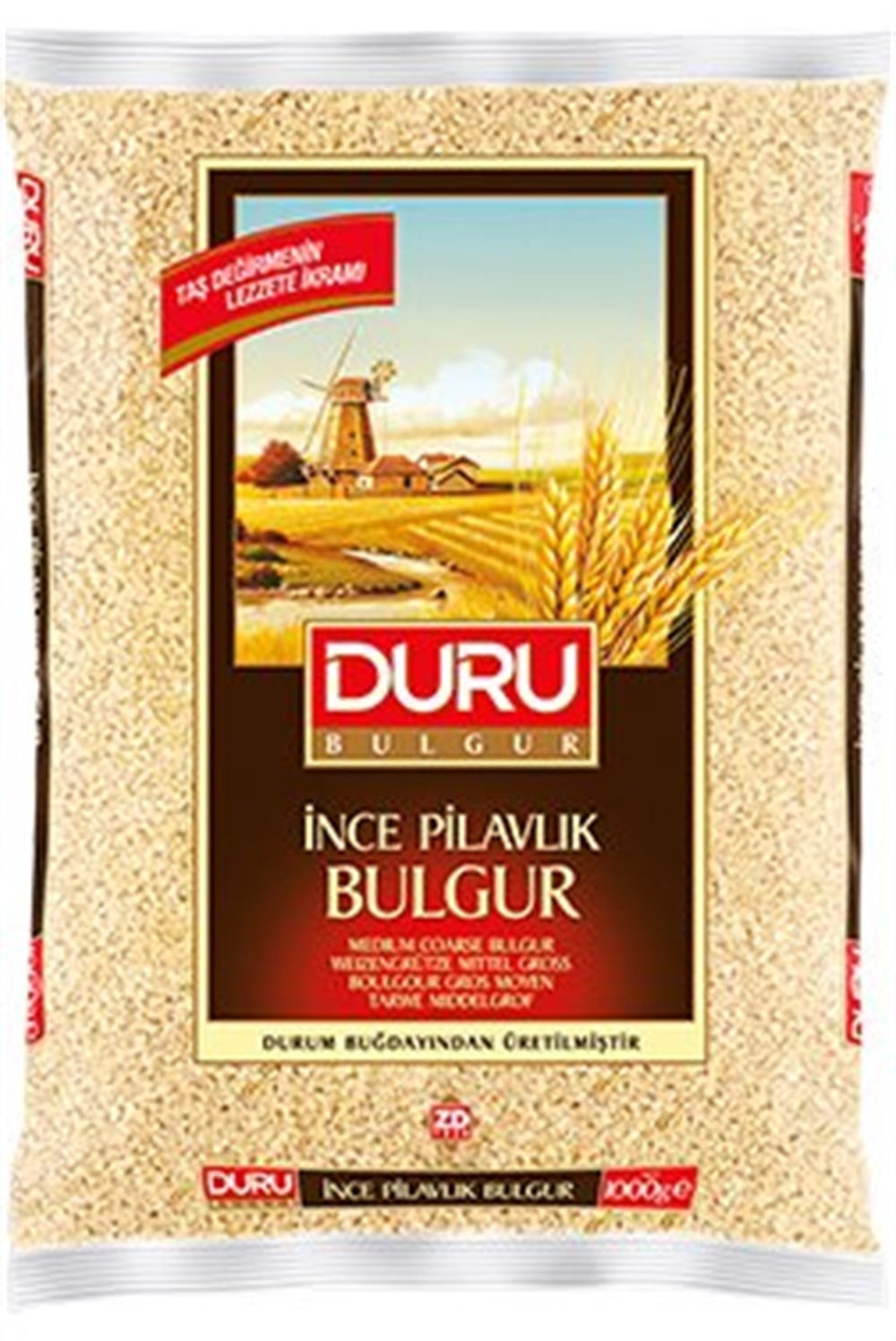 DURU İNCE PİLAVLIK BULGUR 1 KG 