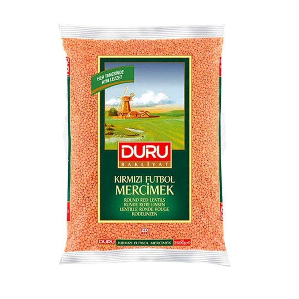 DURU KIRMIZI MERCİMEK FUTBOL 2 KG