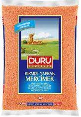 DURU KIRMIZI MERCİMEK YAPRAK 2 KG