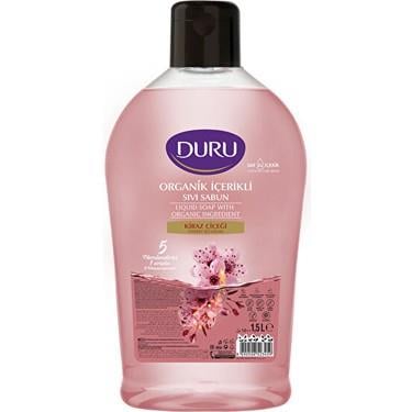 DURU SIVI SABUN 1.5 LT KİRAZ ÇİÇEĞİ