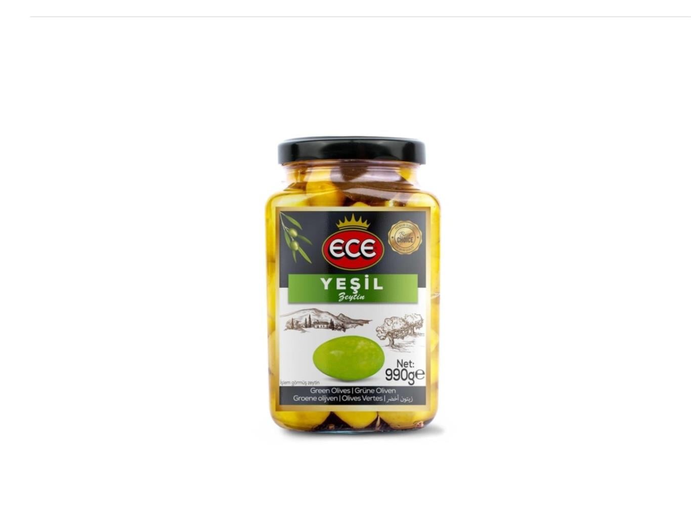 ECE YEŞİL ZEYTİN 400 GR KOKTEYL  