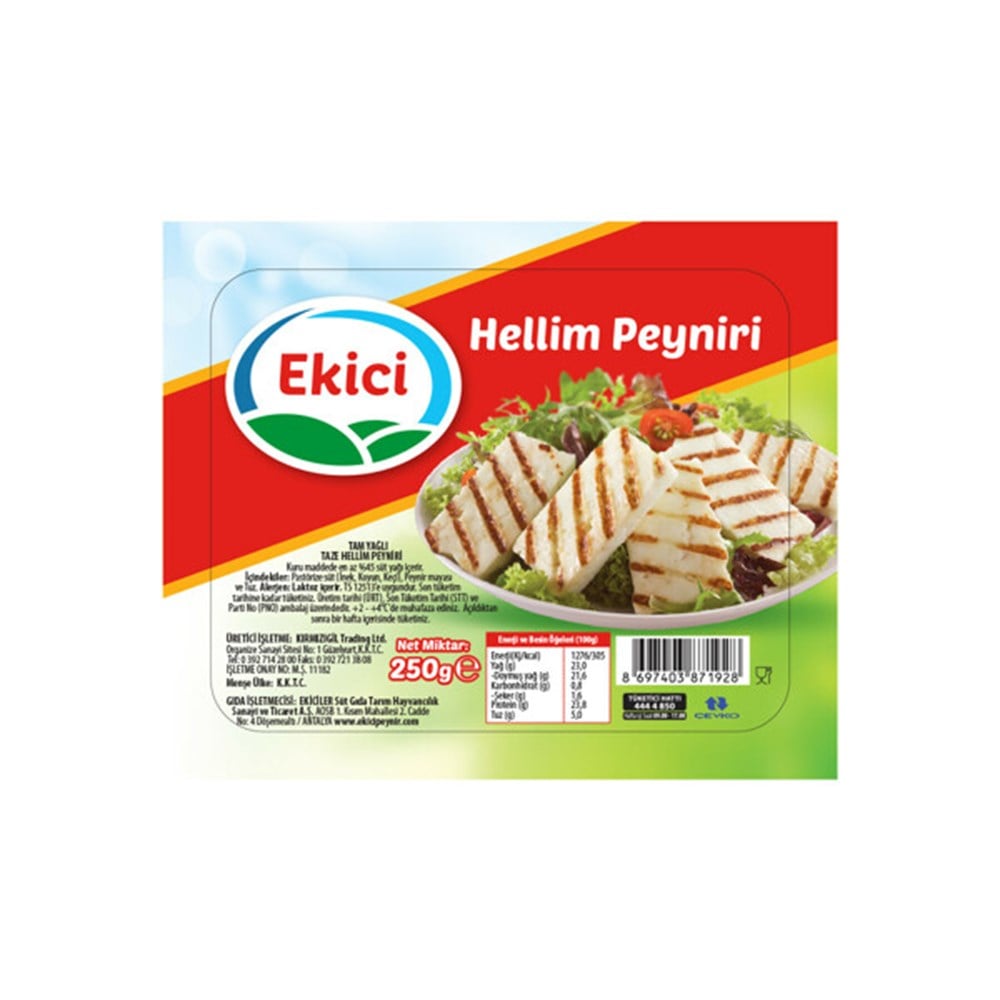 EKİCİ HELLİM PEYNİR 250 GR 
