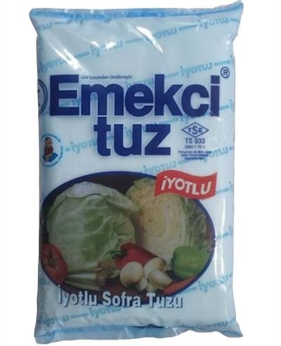 EMEKCİ TUZ İYOTLU 750 GR