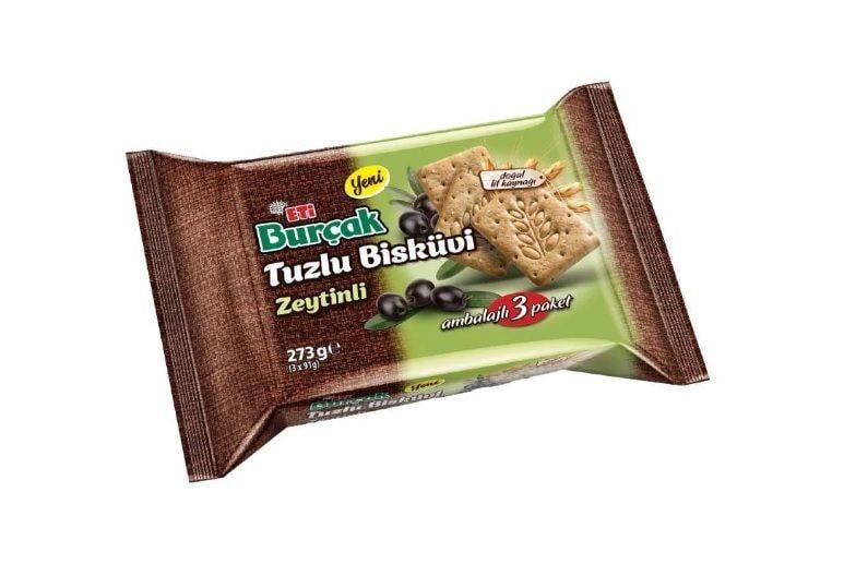 ETİ BURÇAK TUZLU ZEYTİNLİ 273 GR