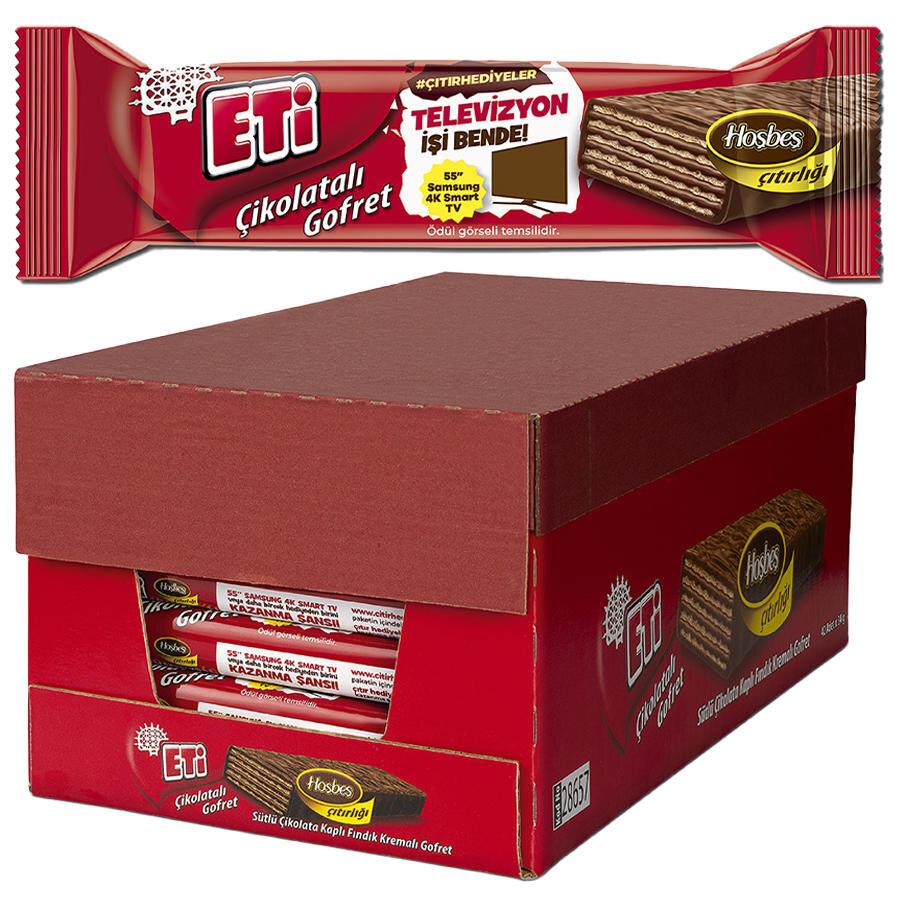 ETİ ÇİKOLATA GOFRET 34 GR