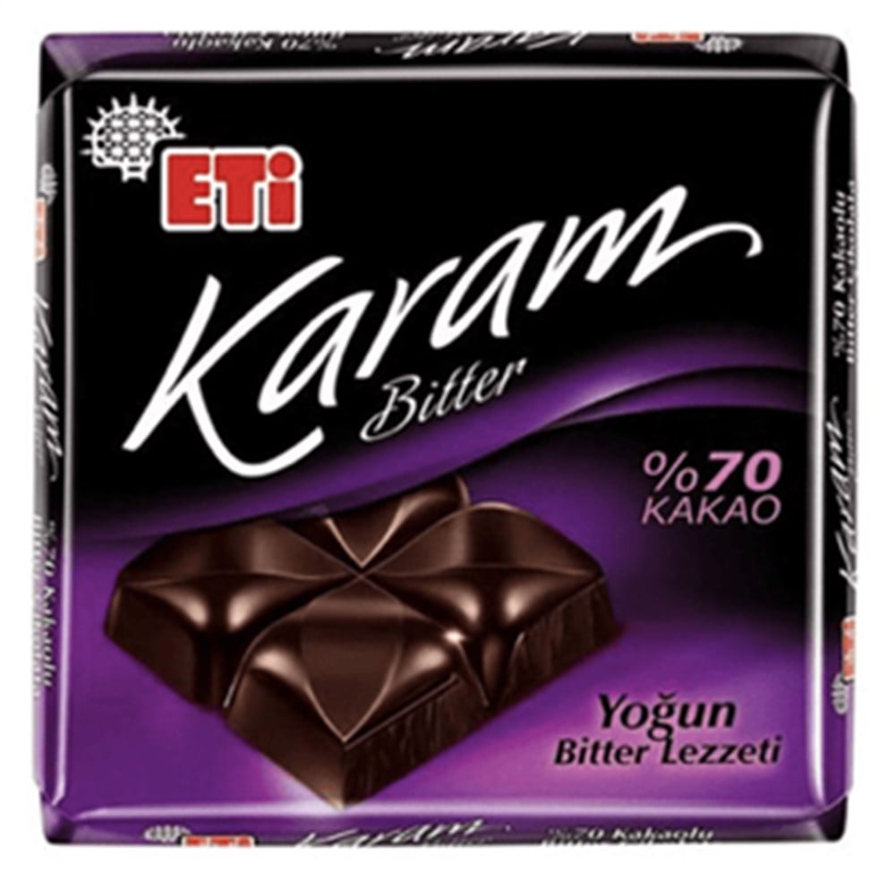 ETİ KARE KARAM %70 60 GR