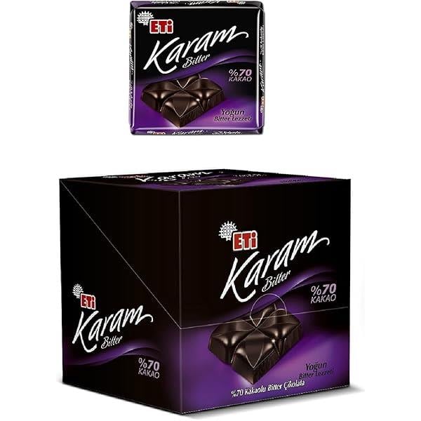 ETİ KARE KARAM %70 60 GR