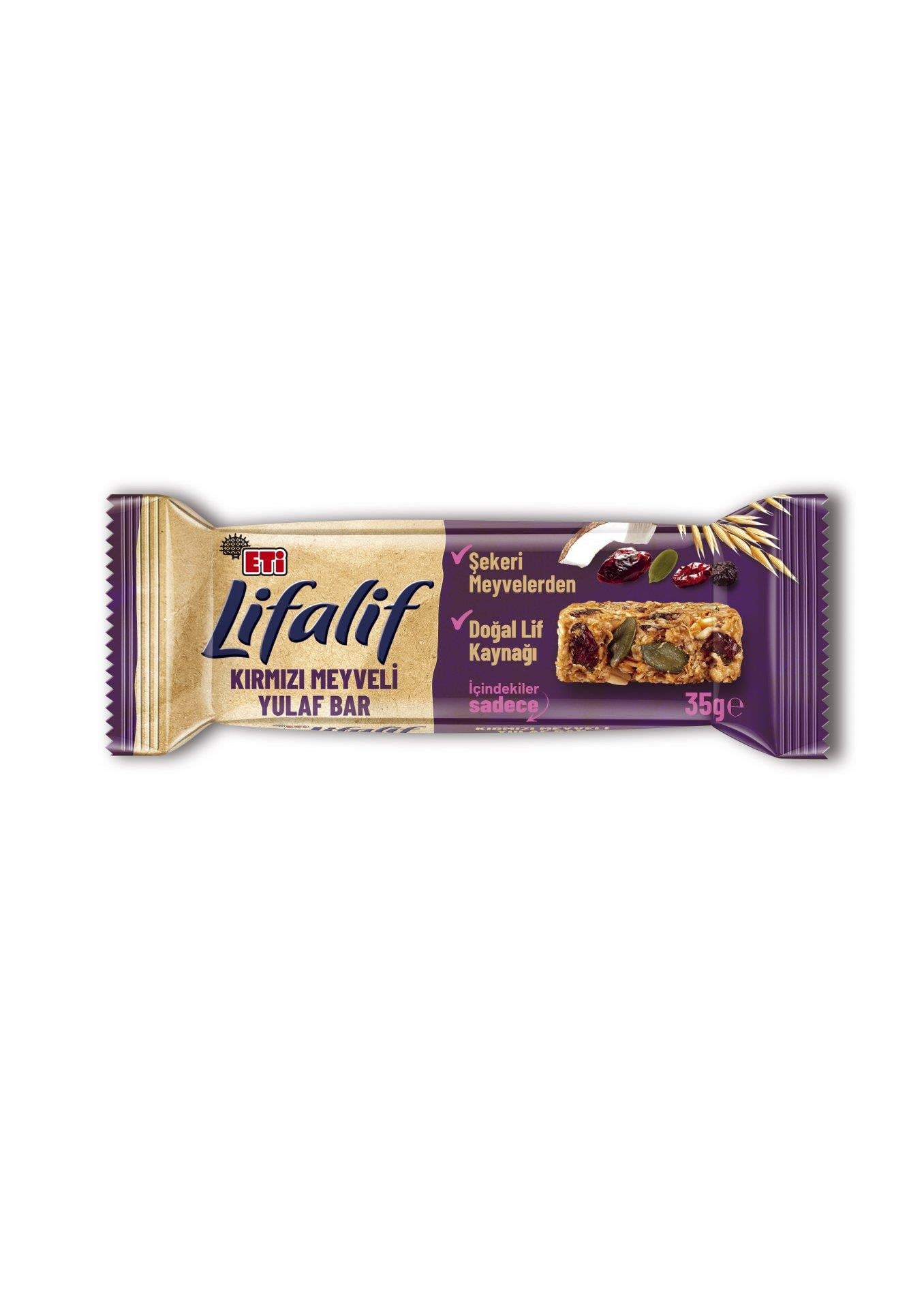 ETİ LİFALİF MÜSLİBAR 35 GR KIRMIZI MEY. 
