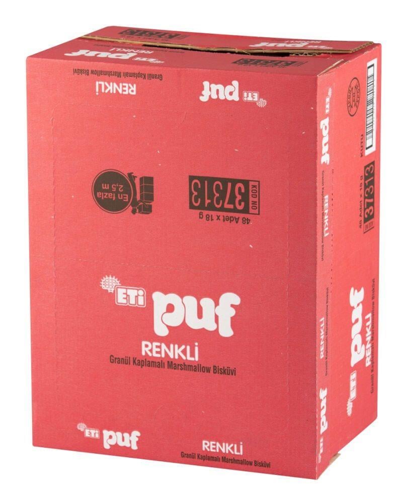 ETİ PUF RENKLİ 18 GR