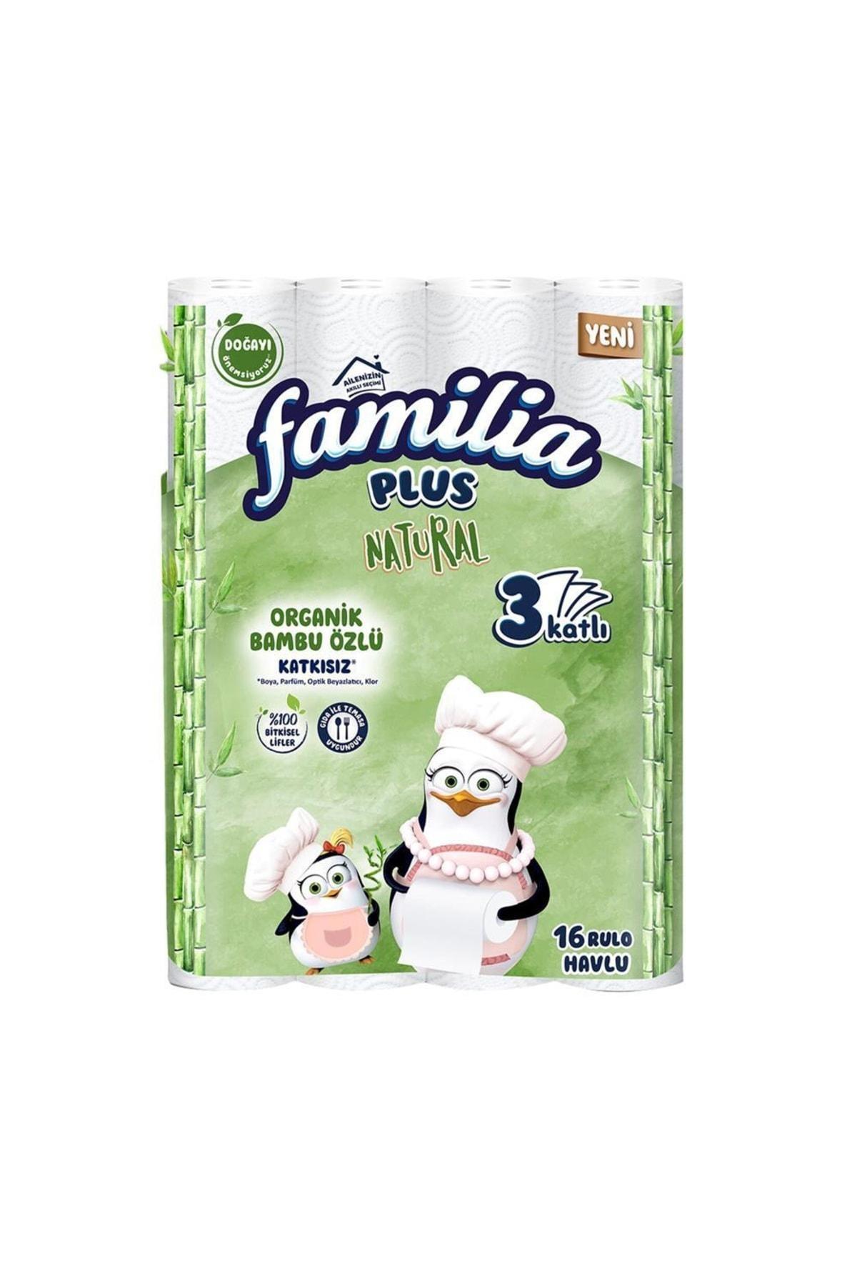 FAMİLİA HAVLU 16 LI BAMBU 