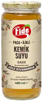 FİDE PAÇA İLİKLİ KEMİK SUYU SADE 480GR