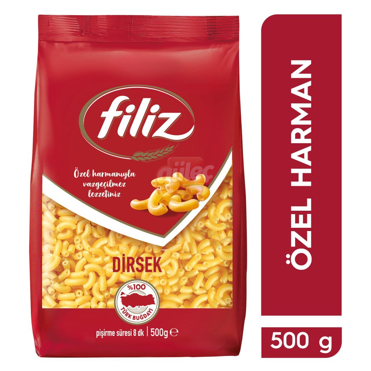 FİLİZ MAKARNA 500 GR DİRSEK