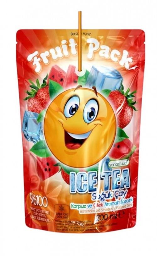 FRUİT PACK ICE TEA 200ML KARPUZ-ÇİLEK