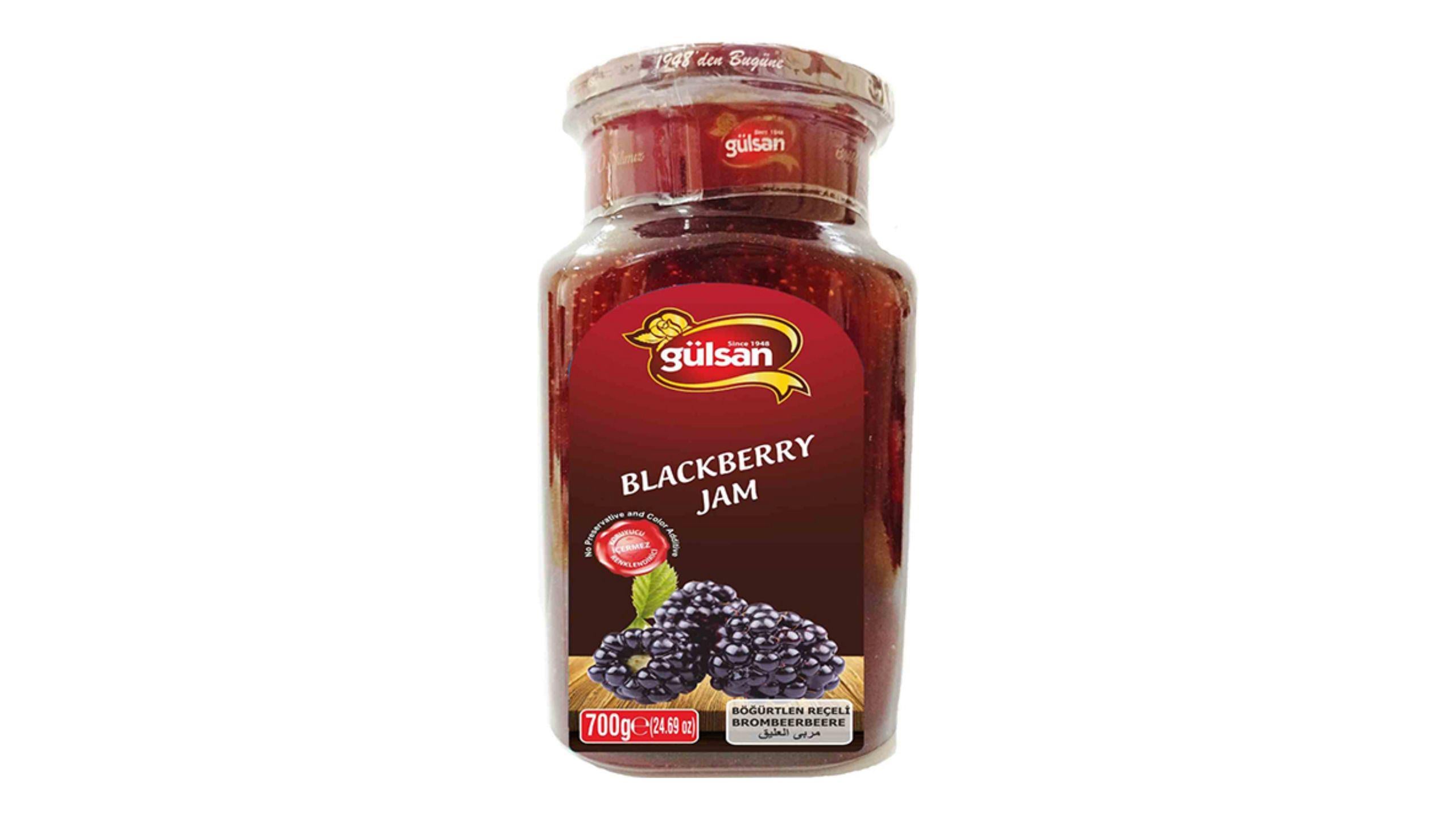 GÜLSAN REÇEL 700 GR BÖĞÜRTLEN 