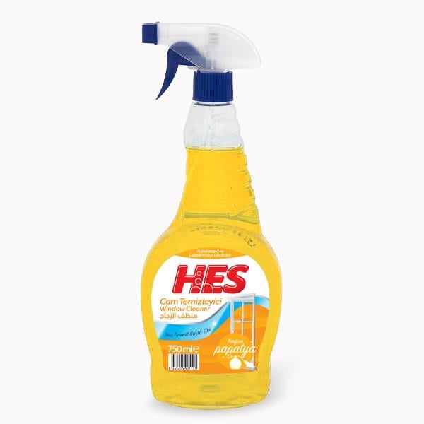 HES CAM TEMİZLEYİCİ 750 ML PAPATYA