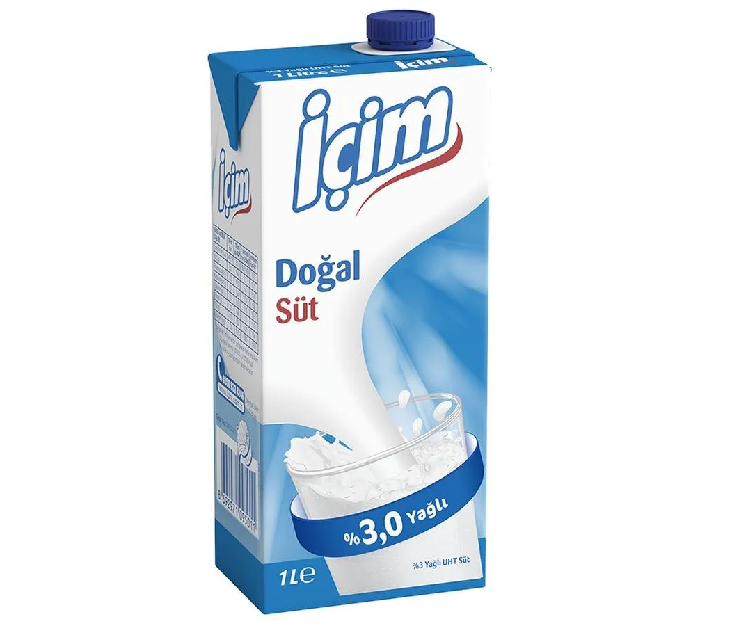 İÇİM SÜT 1 LT TAM YAĞLI