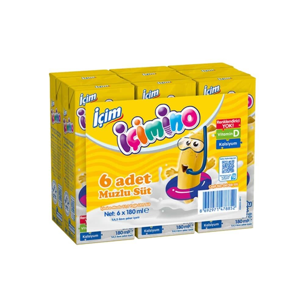 İÇİM SÜT 180 ML MUZLU