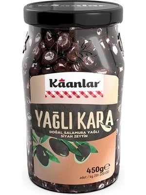 KAANLAR SİYAH ZEYTİN YAĞLI KARA 450GR 