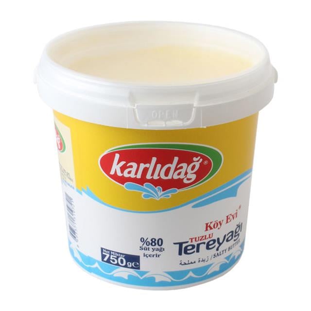 KARLIDAĞ TEREYAĞ TUZLU 750GR 