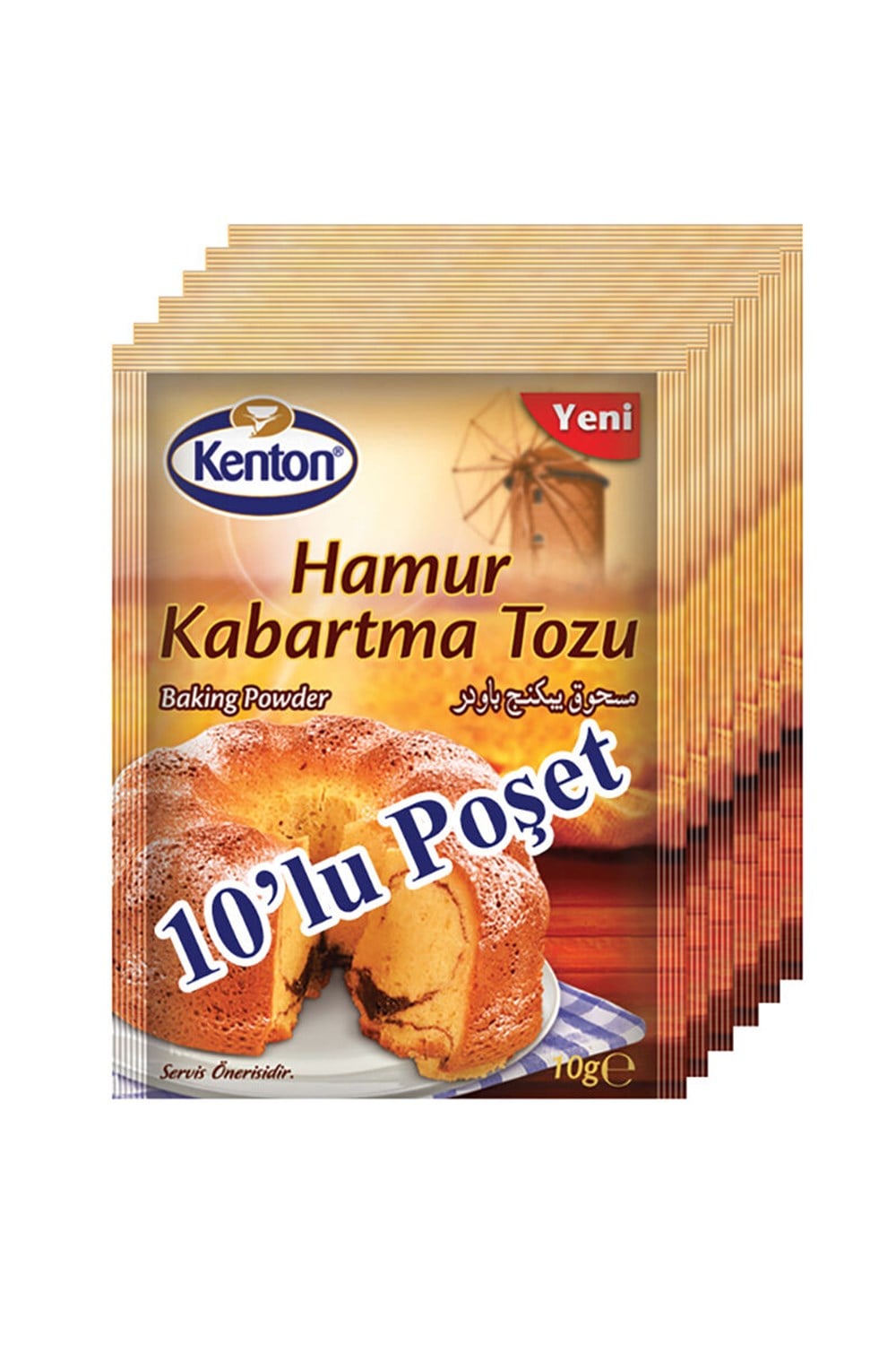 KENTON KABARTMA TOZU 10+5