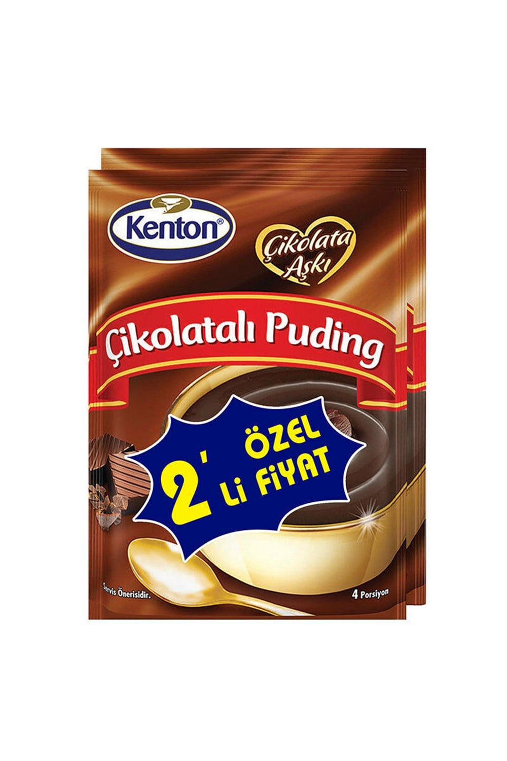 KENTON PUDİNG 2 Lİ ÇİKOLATA  