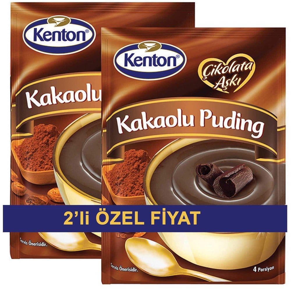 KENTON PUDİNG 2 Lİ KAKAO 