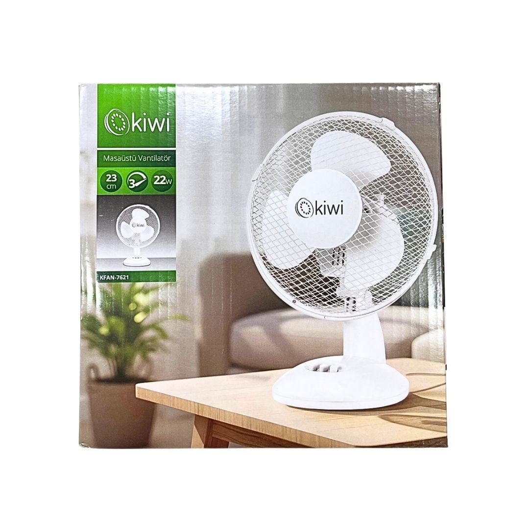 KİWİ 7621 MASAÜSTÜ VANTİLATÖR