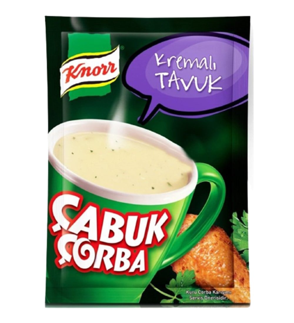 KNORR ÇABUK ÇORBA KREMALI TAVUK