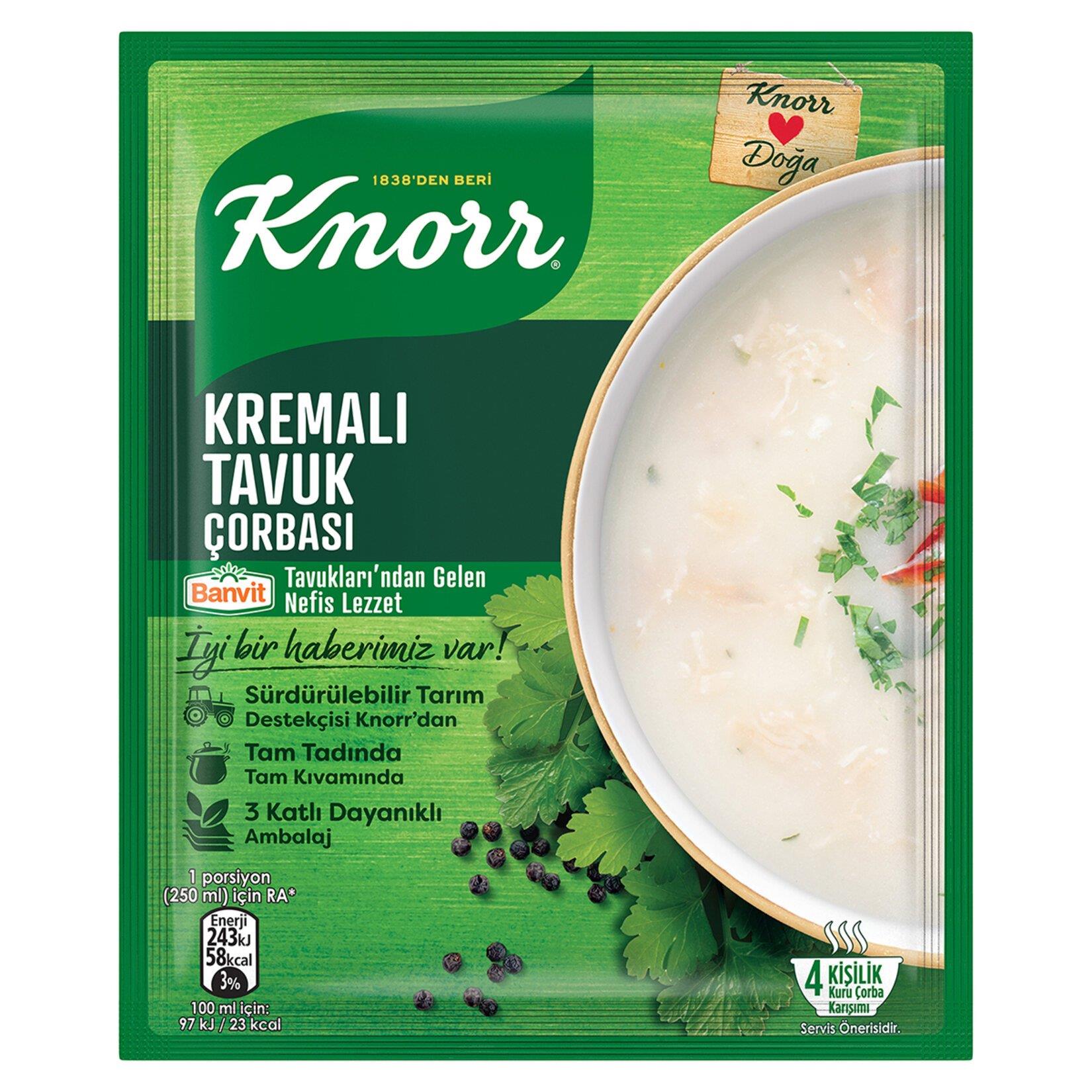 KNORR ÇORBA KREMALI TAVUK 65GR