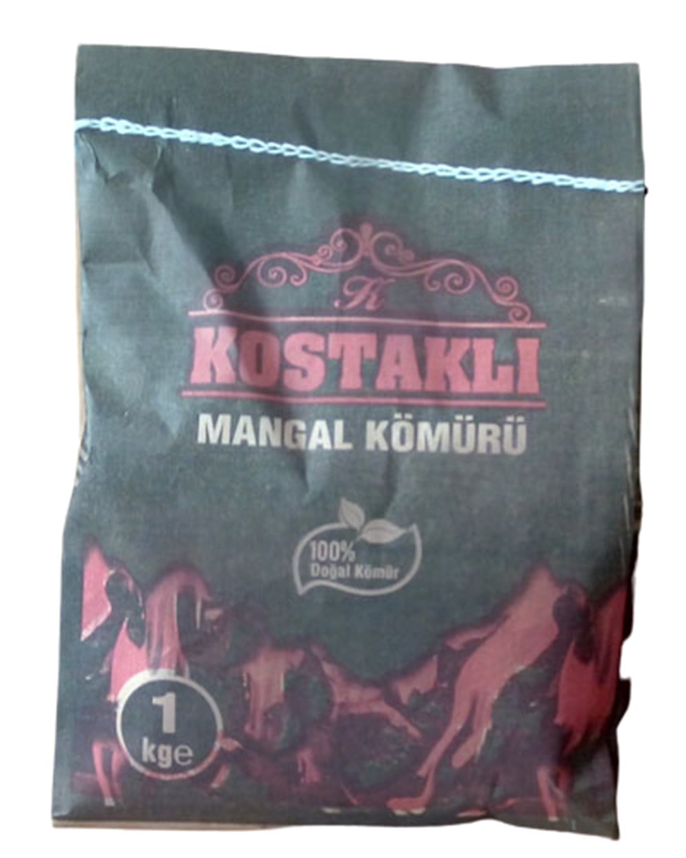 KOSTAKLI MANGAL KÖMÜRÜ 1 KG 