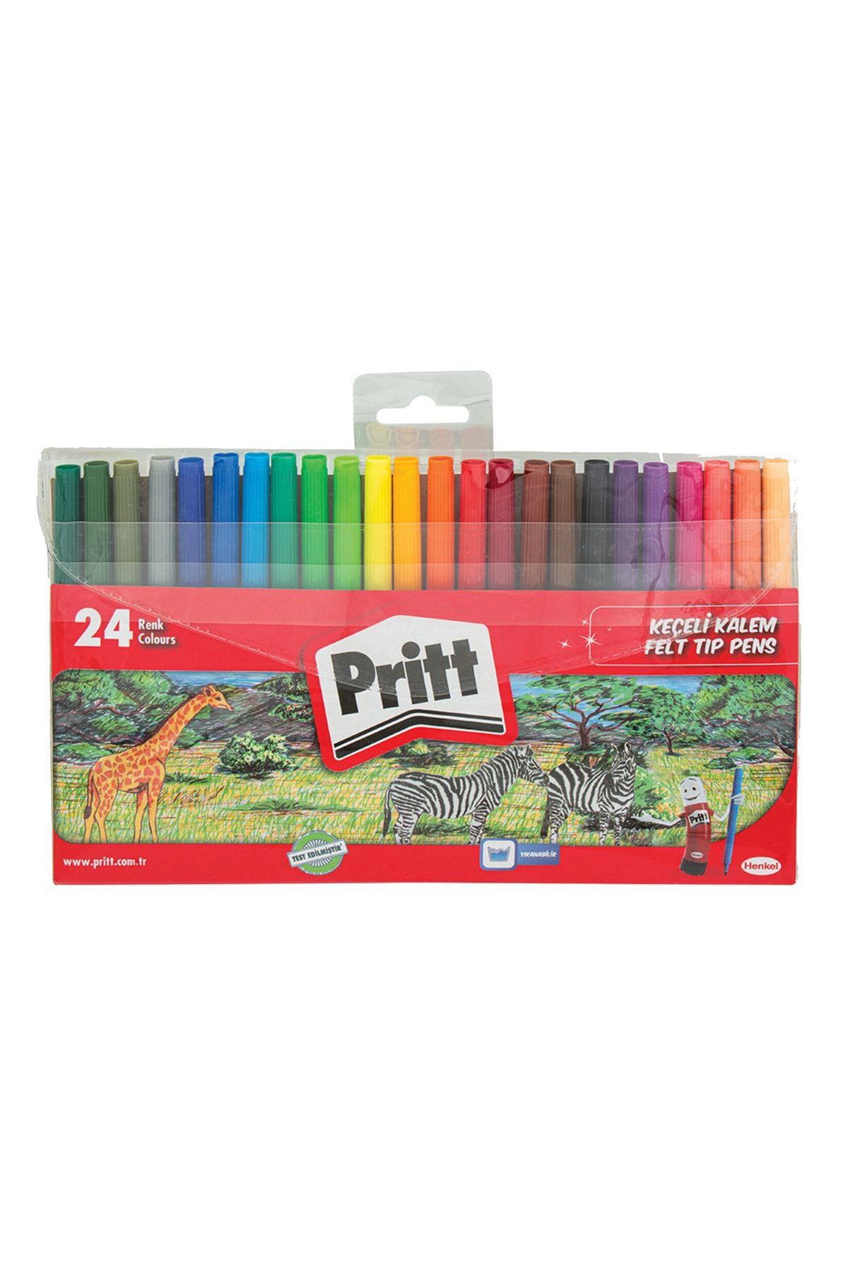 KRT.PRİTT KEÇELİ KALEM 24LÜ 